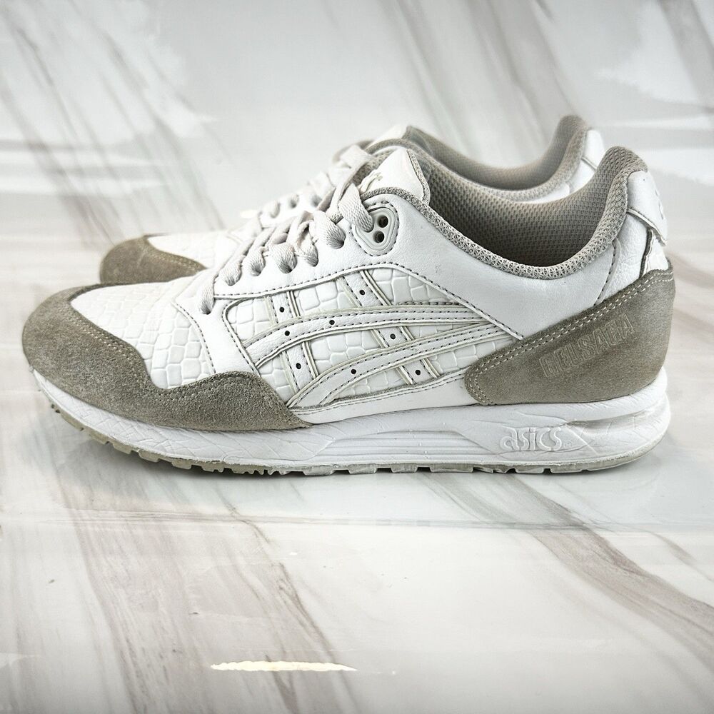 Asics GEL SAGA White Leather Sneakers Women’s US Size 6 1192A107